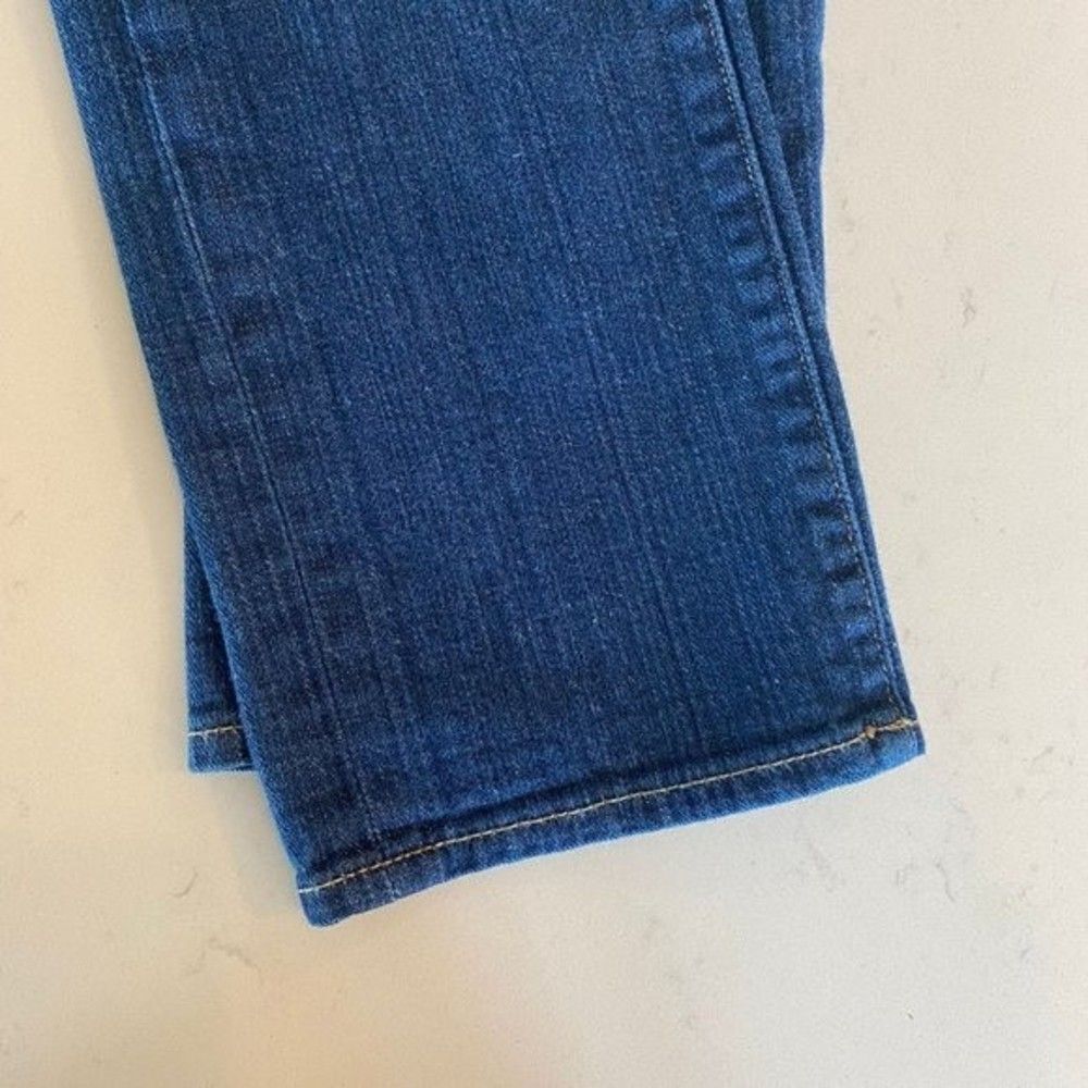 Paige Jimmy Jimmy Jeans Women 26x27.25 Blue Dark Wash Skinny Weston Jeans - Picture 9 of 10